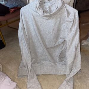Lululemon mock neck sweatshirt